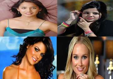 meet the hot wives and girlfriends of ipl cricketers.