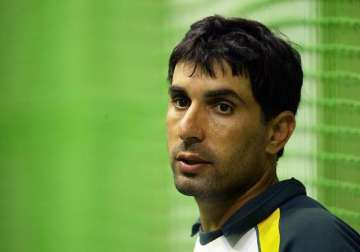my career would have ended long ago if i d listened to critics says misbah