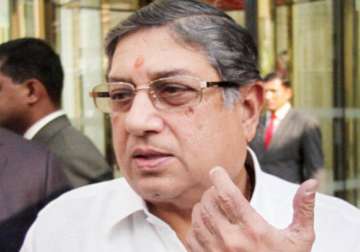 n srinivasan s mother passes away to skip emergent meet