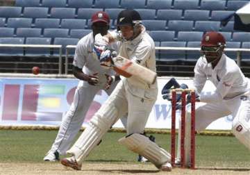 nz lead west indies by 342 at lunch on day 4 of 1st test
