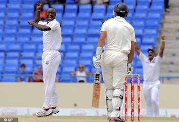 nz leads west indies by 54 with 5 wickets left at lunch on day 5