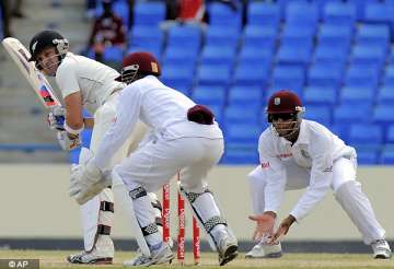 new zealand take 28 run lead on day 4 against windies