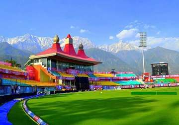 no ipl in dharamsala cong bjp trade charges