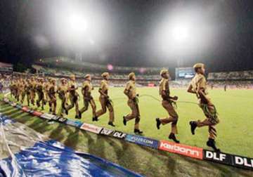 no fool proof security for ipl matches says shinde