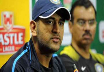 no part in the administrative problems between cricket sa and bcci dhoni