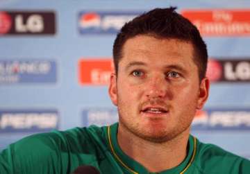 no hiding from world cup pressure says graeme smith