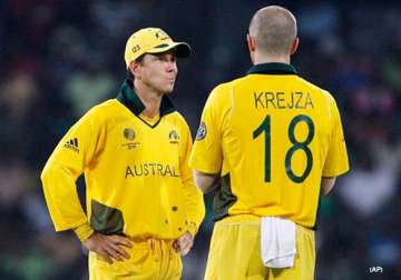 our batting not good enough to win a world cup game ponting