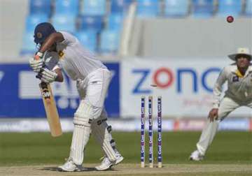 pakistan sri lanka series 2nd test sri lanka beat pakistan by 9 wickets