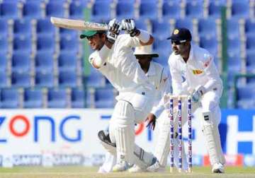 pakistan sri lanka series pakistan 85 0 at lunch day 3 3rd test