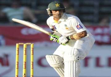 pakistan scores 46 1 at stumps against sri lanka in 1st test