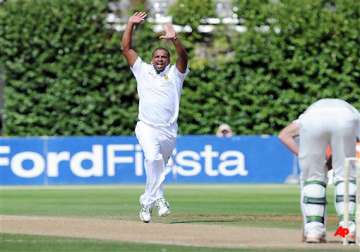 philander becomes fastest bowler to claim 50 test wickets