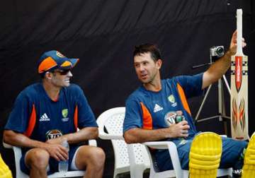 ponting asks teammates to play with aggression