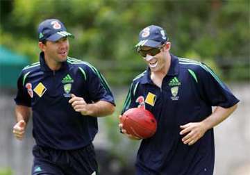 ponting hussey retained for 1st test vs india