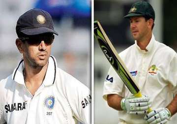 ponting is still a great player dravid