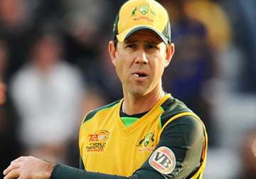 ponting prepares for south africa series