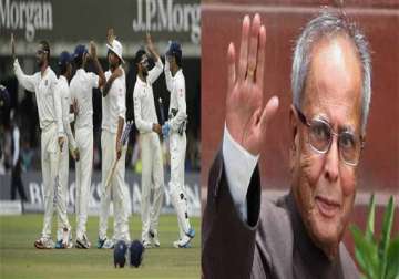 president congratulates indian team for lord s victory