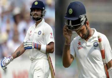 kohli pujara slip in icc rankings for test batsmen