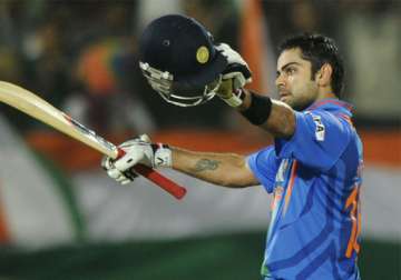 2nd odi virat rohit power india to a five wicket victory