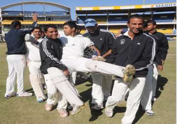 ranji trophy services enter first semi final after 44 years