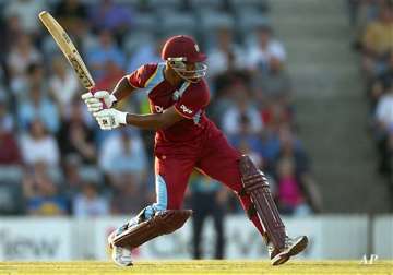 runs for powell sarwan russell but windies lose tour opener