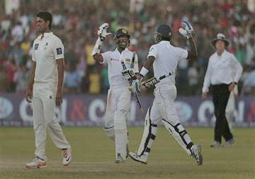 sl vs pak sri lanka beats pakistan in 1st test