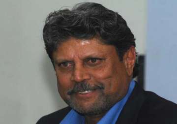 sachin is in good form says kapil dev