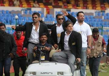 salman khan unveils flag at celebrity cricket league