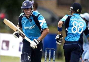 scotland beat nepal in icc world cup qualifier