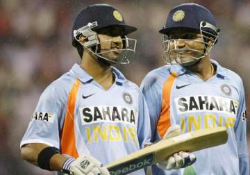 sehwag gambhir have to perform in indore odi