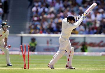 sehwag says aussie bowlers playing with our patience