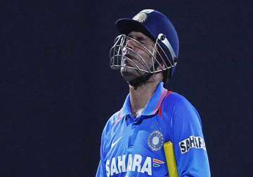 sehwag dropped for first three odis against england