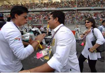 shahrukh to watch sachin s last test on tv as ban continues