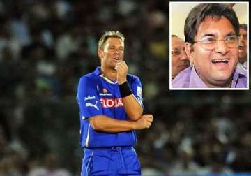 shane warne escapes ban fined 50 000 for his spat with dixit