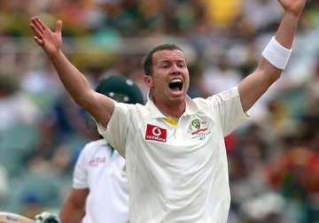 siddle confident of playing 3rd test vs s.africa