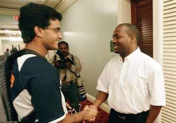 sourav ganguly is my favourite indian captain says brian lara