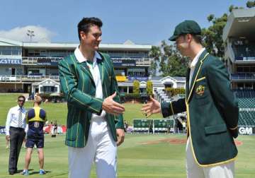 south africa bats 1st rings changes in 2nd test