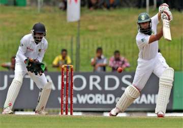south africa dismissed for 282 in 1st innings sl 11/0 in second