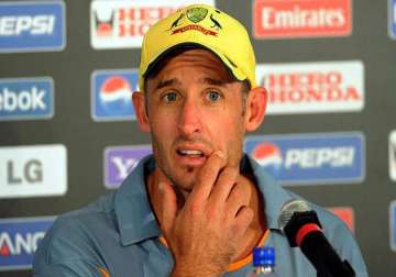 spin to play peripheral role in 2015 world cup hussey
