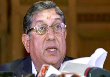 srinivasan given one year extension as bcci chief