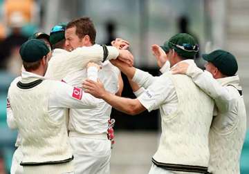 starc siddle bowl australia to thrilling test win