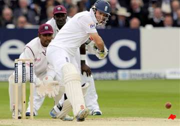 strauss hits ton as england surge into lead