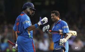 tendulkar hits a record fifth world cup hundred