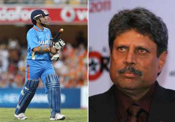 time is up for sachin says kapil dev