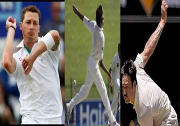 top 5 most fearsome fast bowlers of 2013