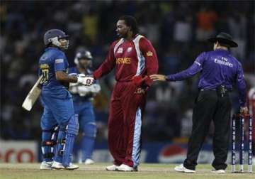 tri series sri lanka west indies match pushed to reserve day
