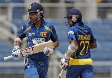 tri series sri lanka topple west indies in 41 over match