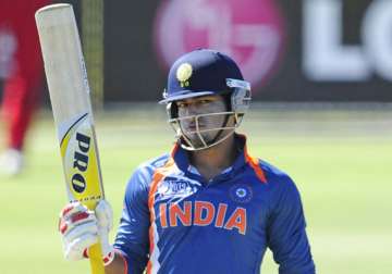 unmukt chand shines bright india u 19 lift 3rd world cup