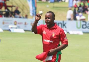 utseya s magical hat trick help zimbabwe bowl out south africa for 231
