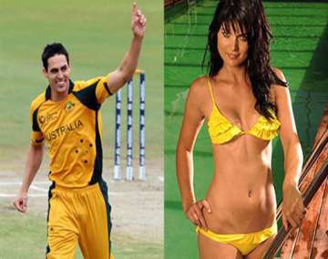 watch hot pictures of jessica bratich wife of australian cricketer mitchell johnson