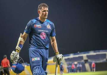 we are not yet out of play off race hussey